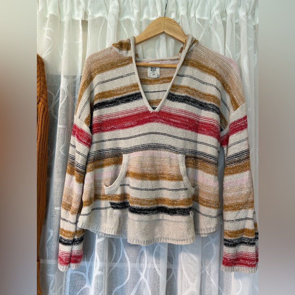 Billabong beach babe boho hoodie, L